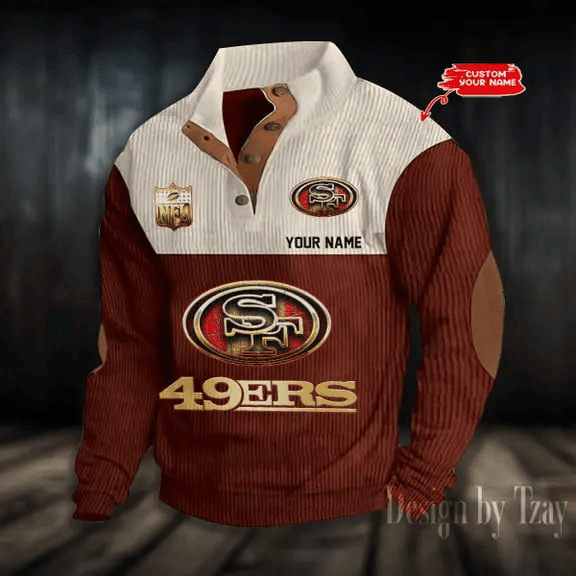 San Francisco 49ers S9DBSCH927 Sports Print Sweatshirt