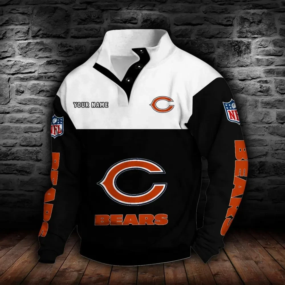 Chicago Bears NFL Sports Sweatshirt Colorful PBX8LR3
