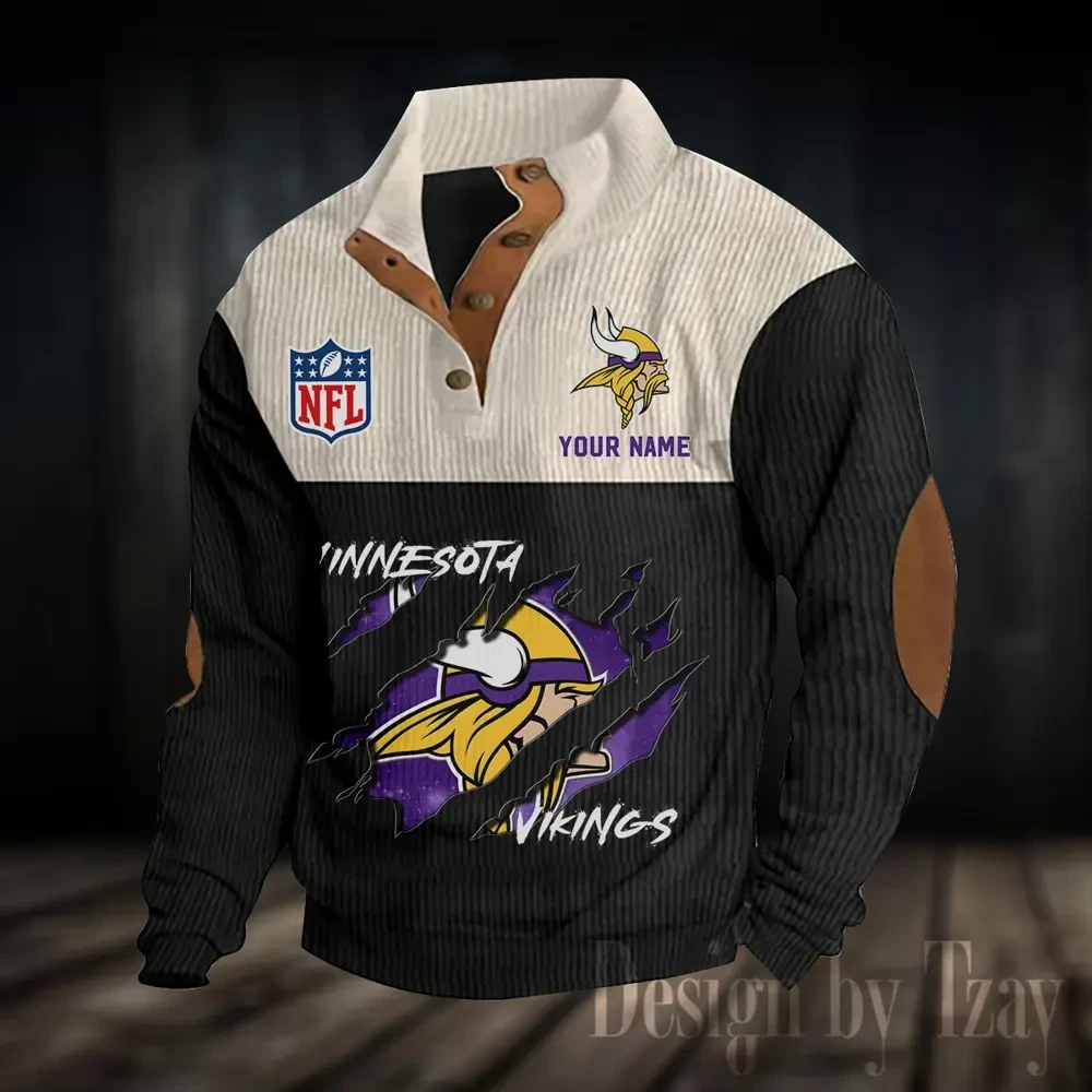 Minnesota Vikings NFL Standard Pullover Sweatshirt Trending 2025 PBS92YF