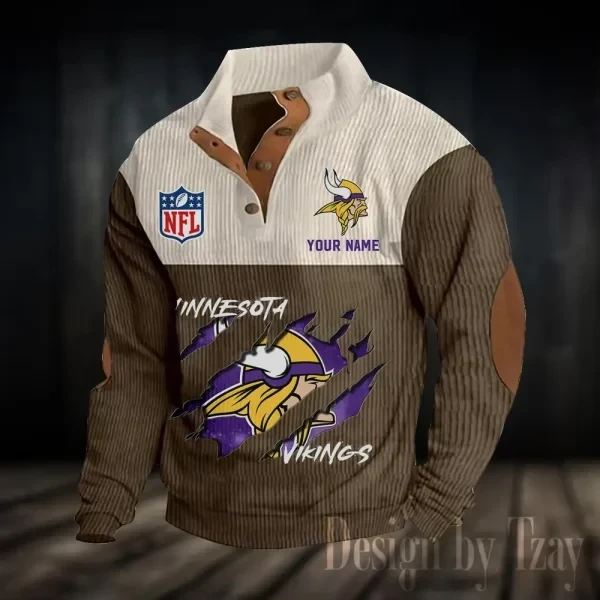 Minnesota Vikings NFL Standard Pullover Sweatshirt Trending 2025 PBS92YF