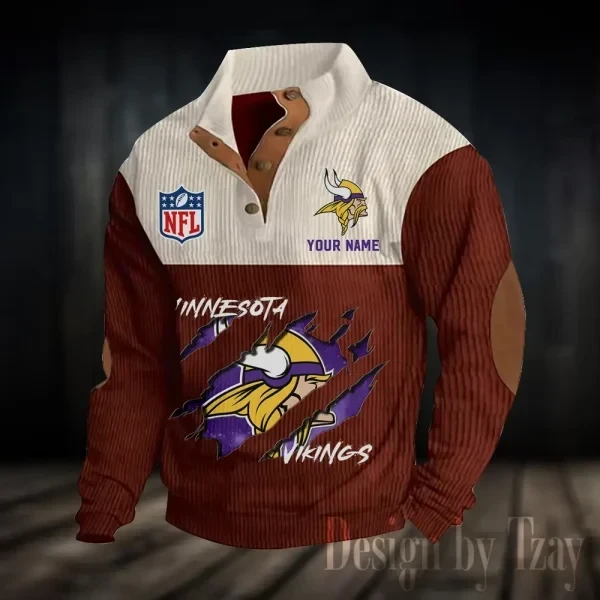 Minnesota Vikings NFL Standard Pullover Sweatshirt Trending 2025 PBS92YF