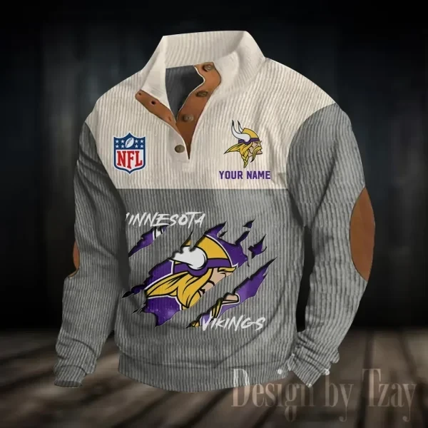Minnesota Vikings NFL Standard Pullover Sweatshirt Trending 2025 PBS92YF