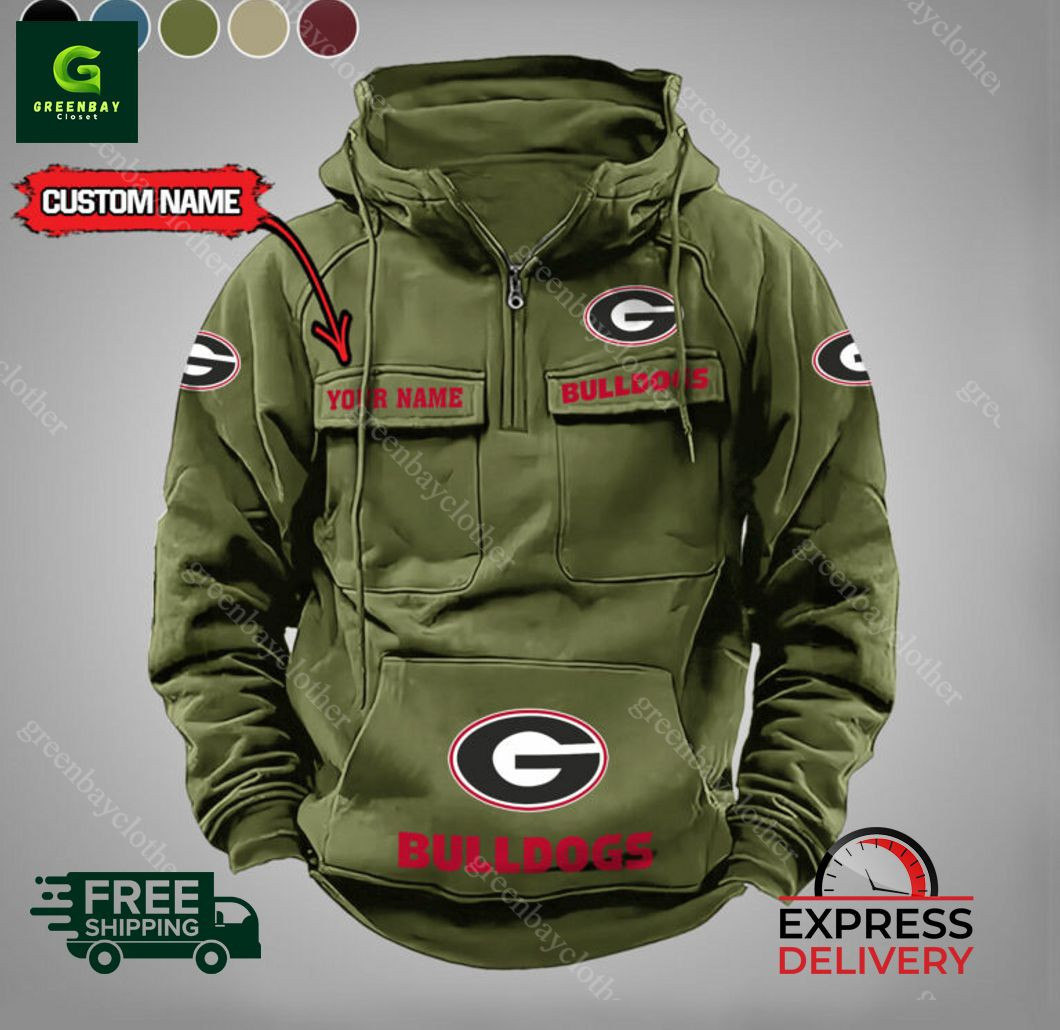 Georgia bulldogs Vintage Men Hoodies PB66K00