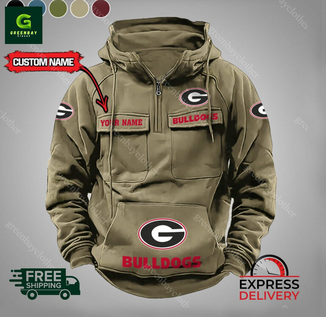 Georgia bulldogs Vintage Men Hoodies PB66K00