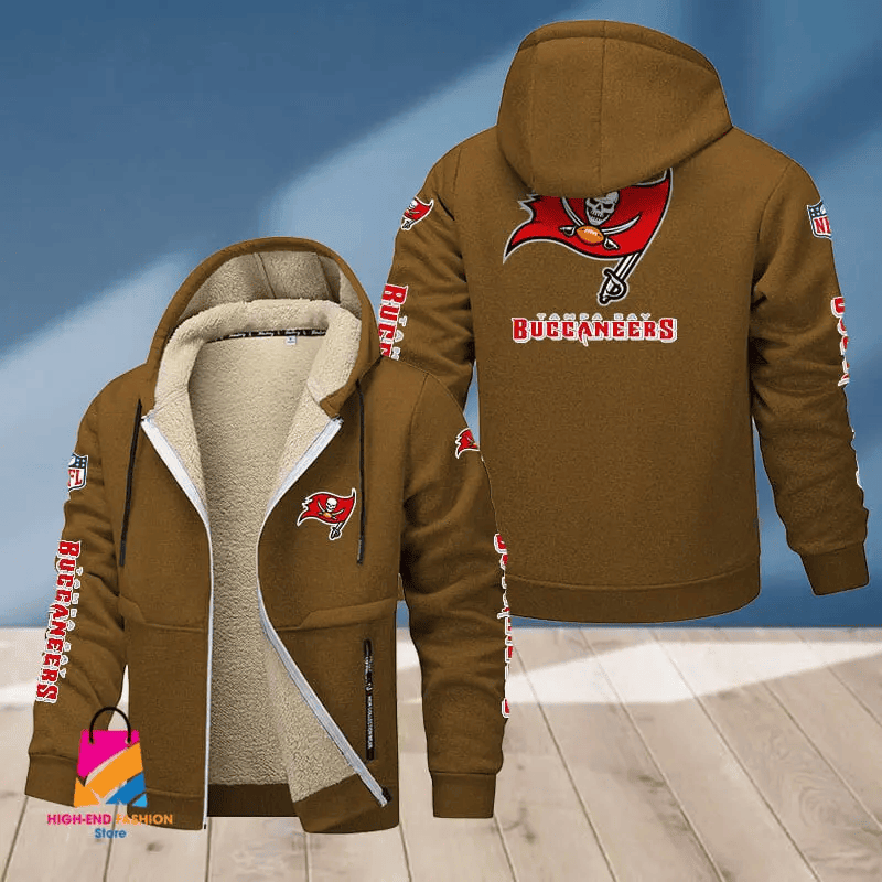 Tampa Bay Buccaneers Multicolor Thickened Zipper Hoodies PB7F19D