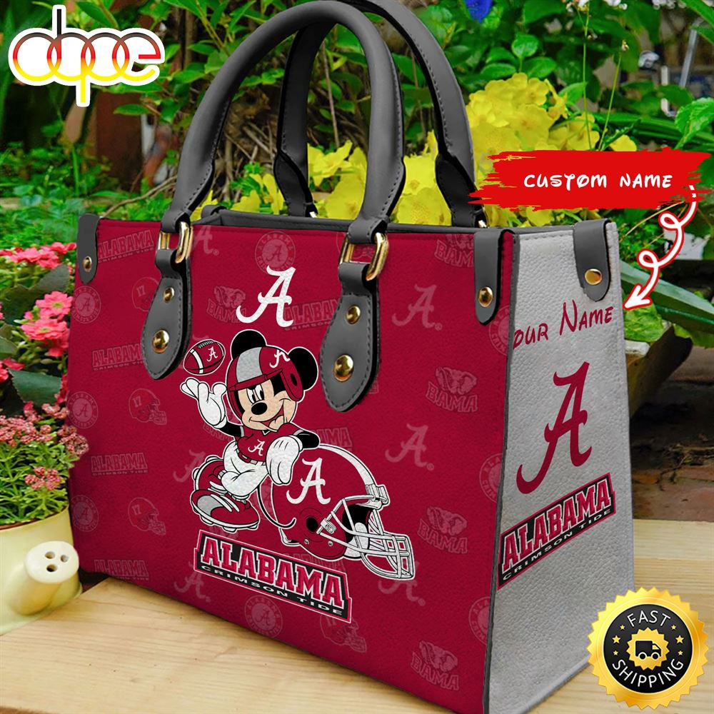 Alabama Crimson Tide (Your Name) Women 3D Handbag Nicegift AL12S