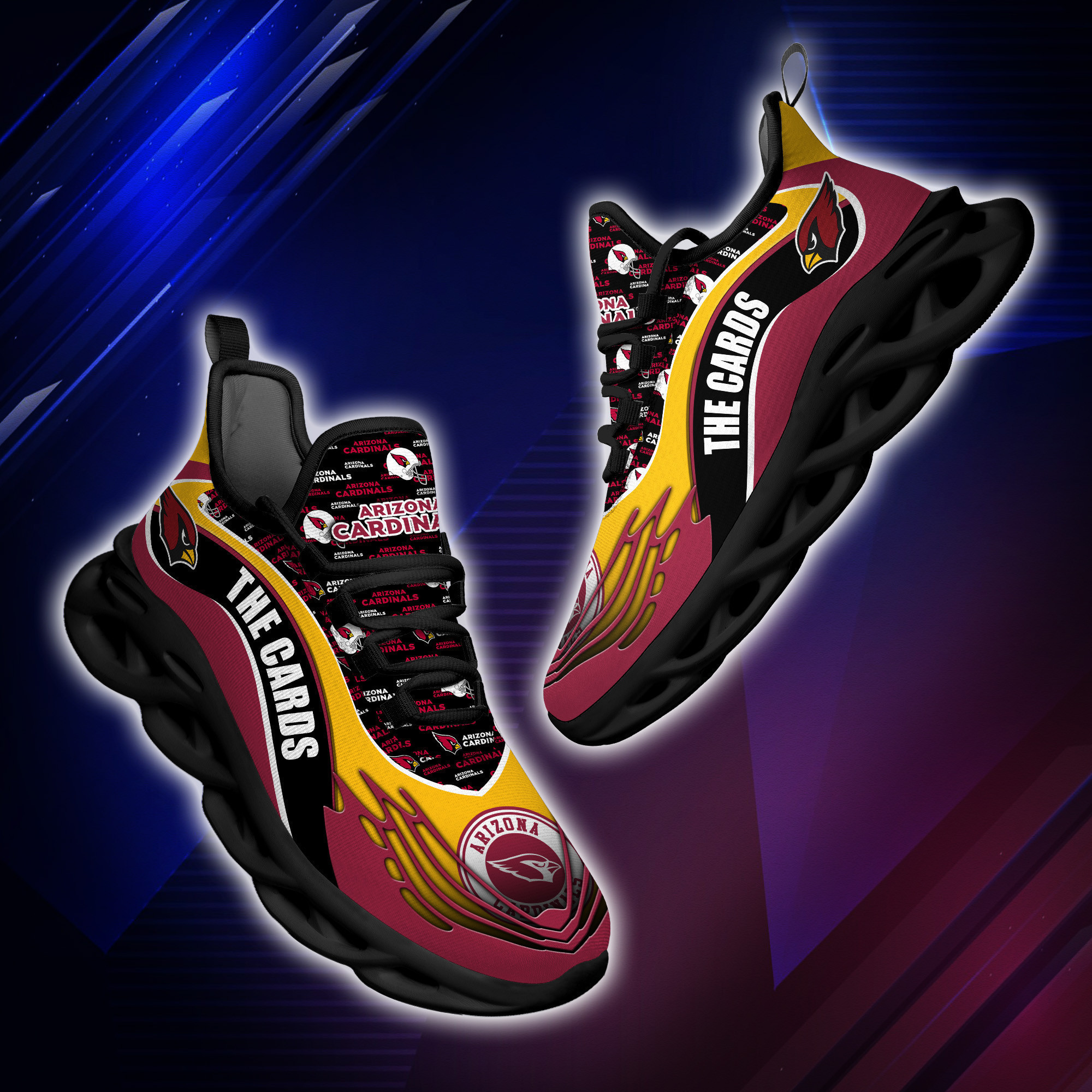 Arizona Cardinals Yezy Running Sneakers PBWYX4R