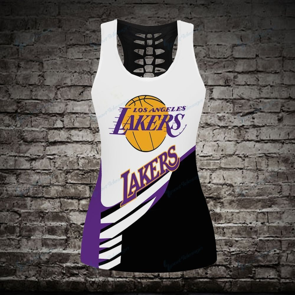 Los Angeles Lakers Leggings and Tank top PBAA3KU