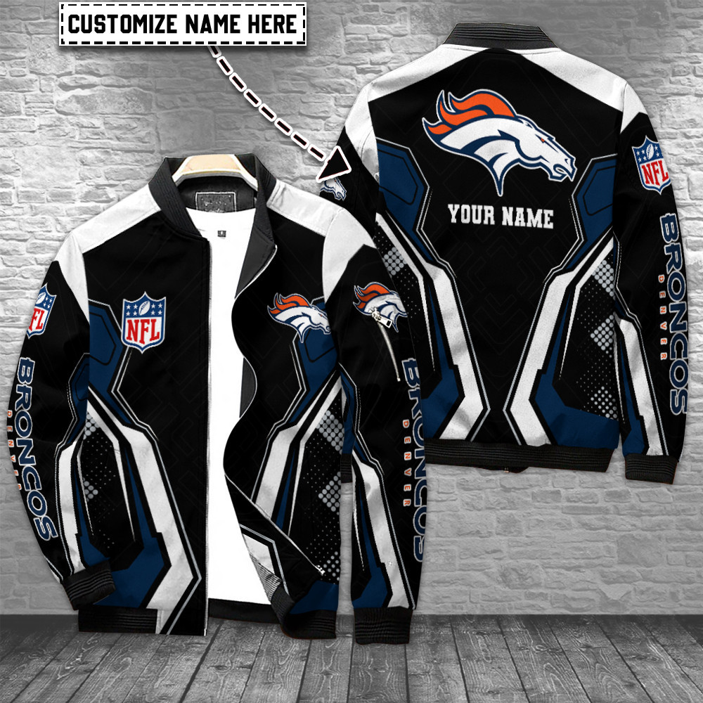Denver Broncos Personalized Bomber Jacket BGBBJ989