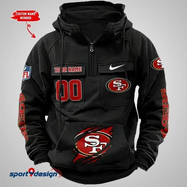 San Francisco 49ers Vintage Men Hoodie PBWI4DL