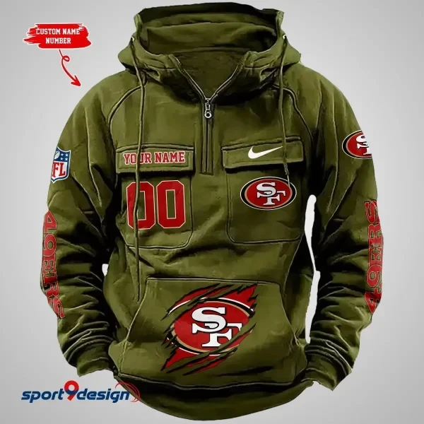 San Francisco 49ers Vintage Men Hoodie PBWI4DL