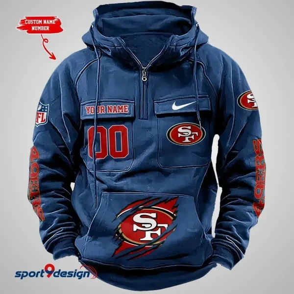 San Francisco 49ers Vintage Men Hoodie PBWI4DL
