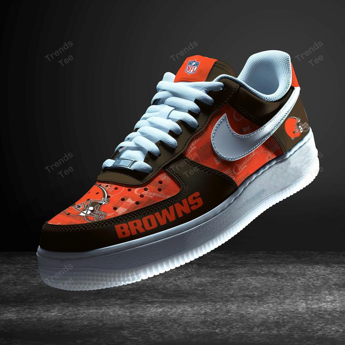 Cleveland Browns | New Collection Trending Air Force 1 Sneakers