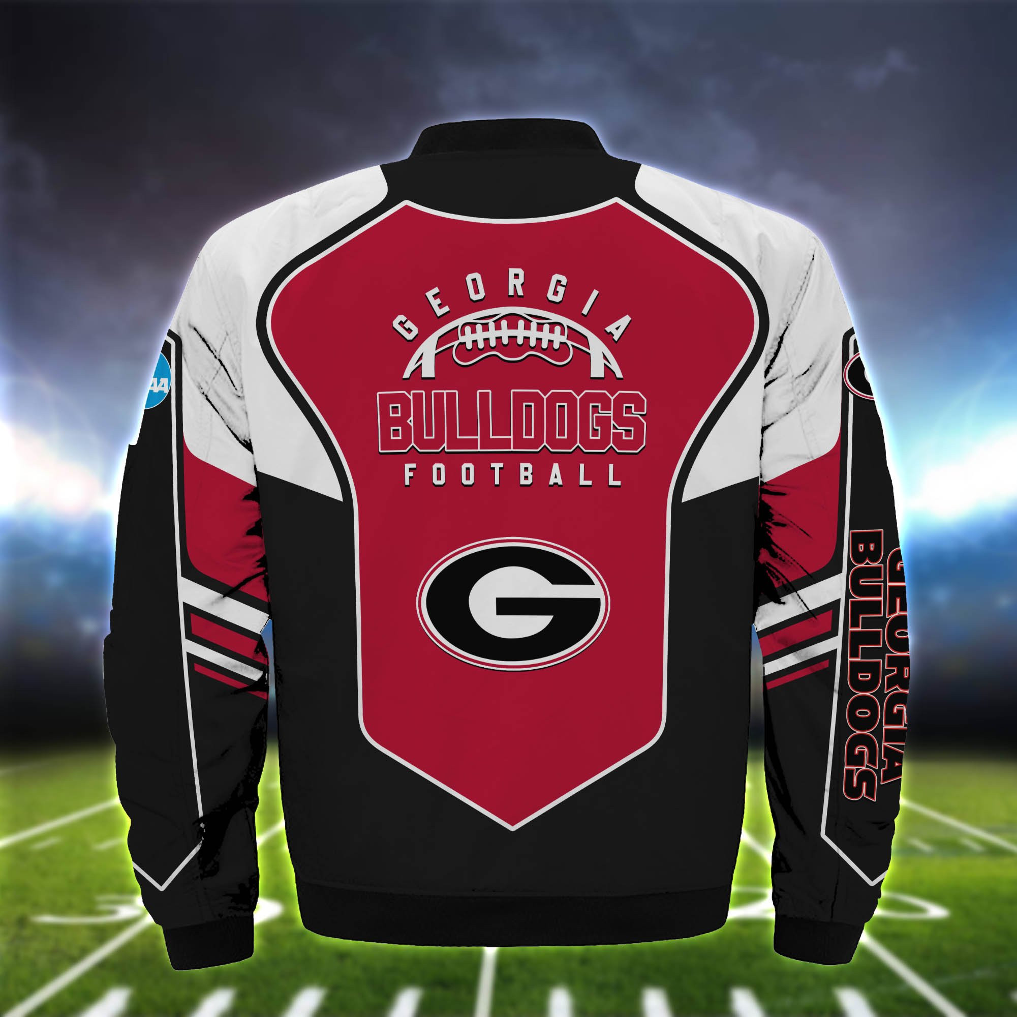 Georgia Bulldogs Bomber Jacket 2024 Version Custom Name, Sport Team Jacket For Fans PB1BCGL