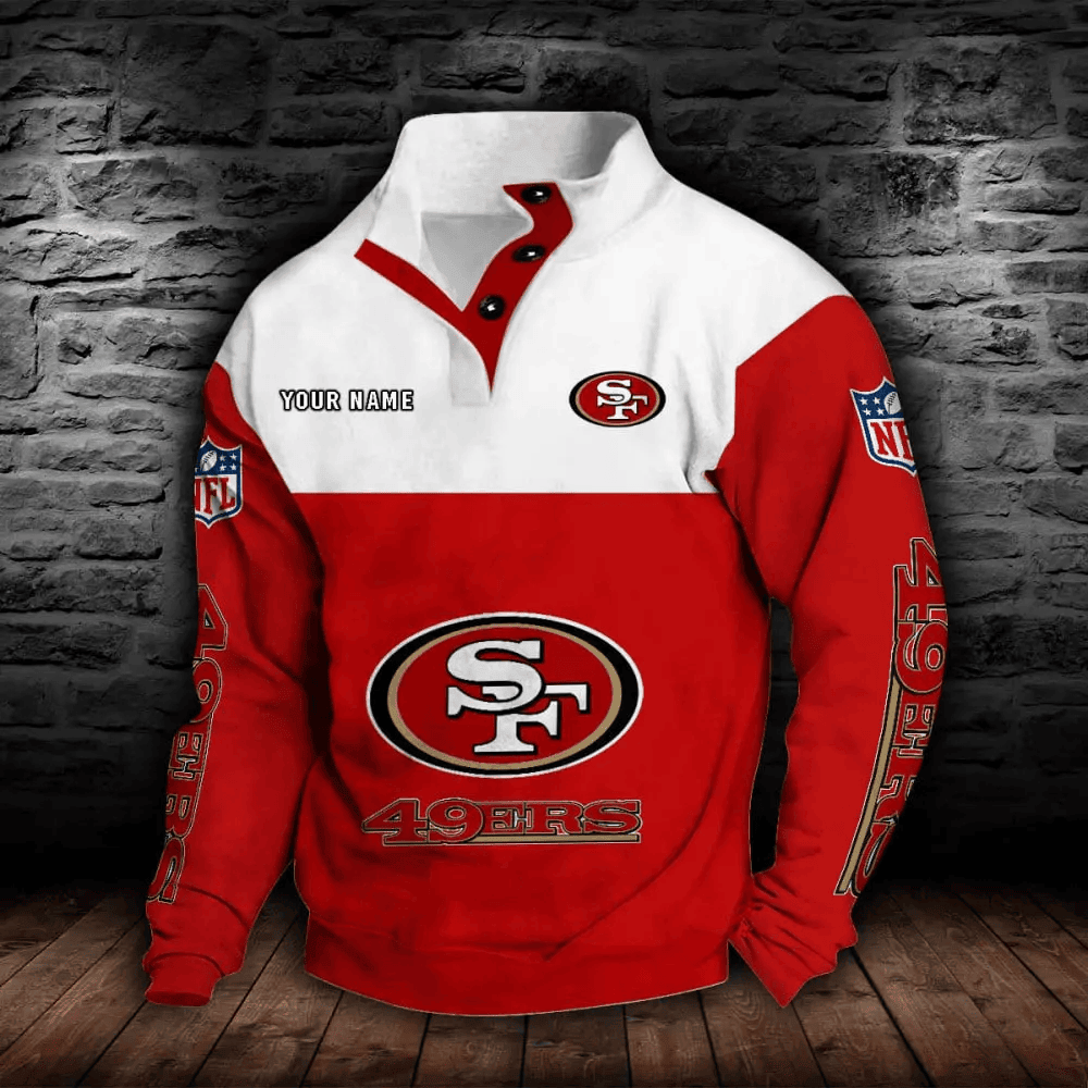 SPTS9DBSCH631-San Francisco 49ers NFL Sports Sweatshirt Colorful