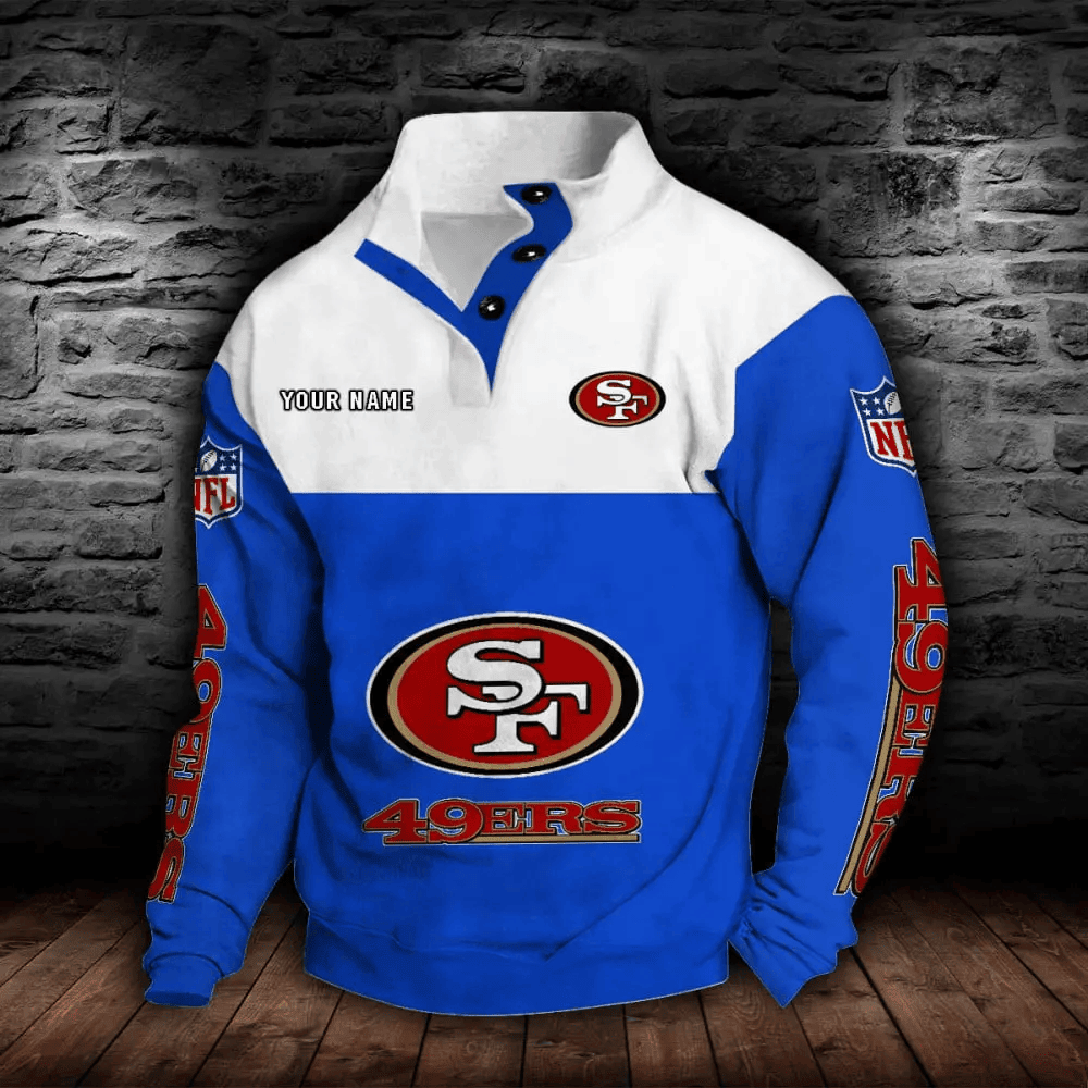 San Francisco 49ers NFL Sports Sweatshirt Colorful PB9YCIJ