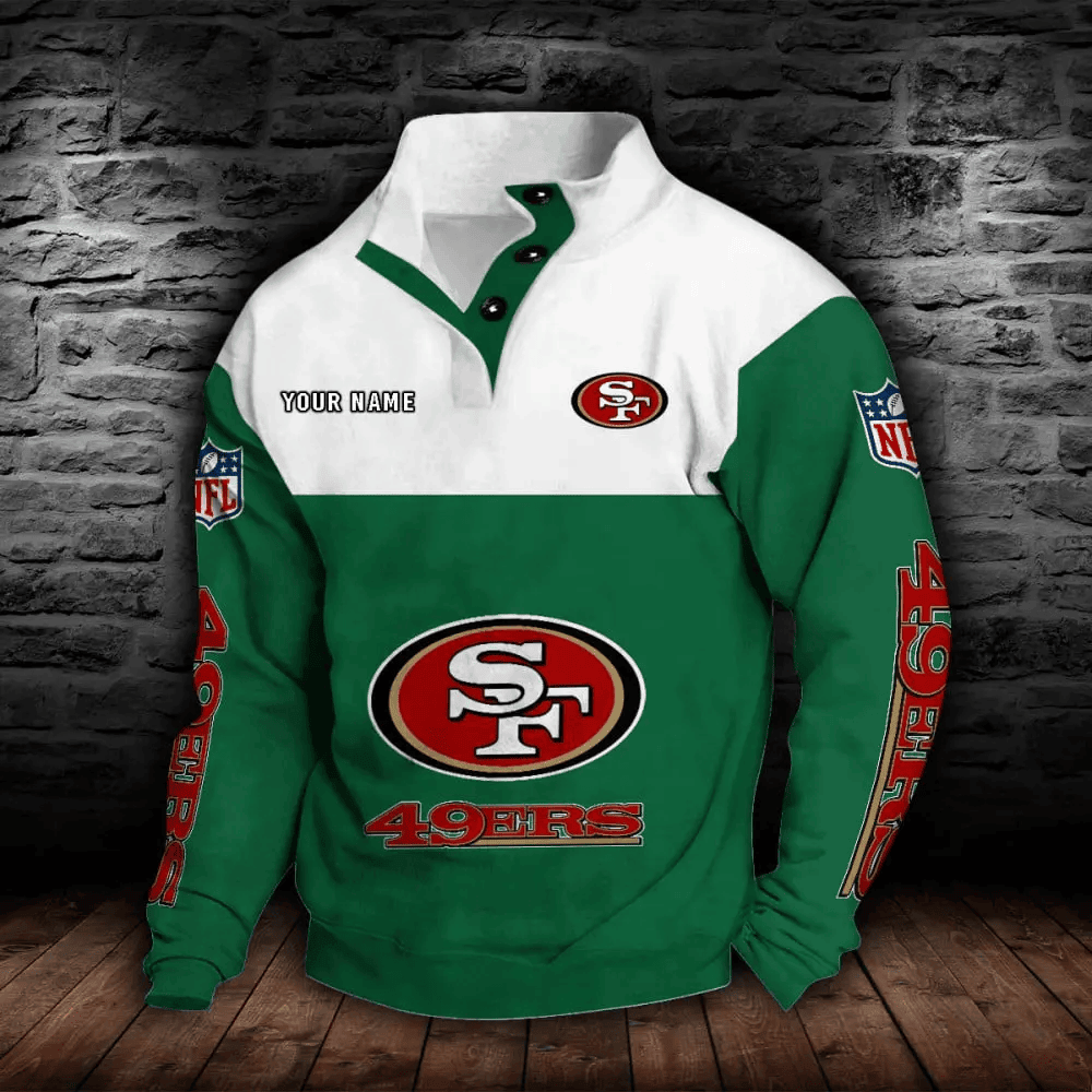 San Francisco 49ers NFL Sports Sweatshirt Colorful PB9YCIJ