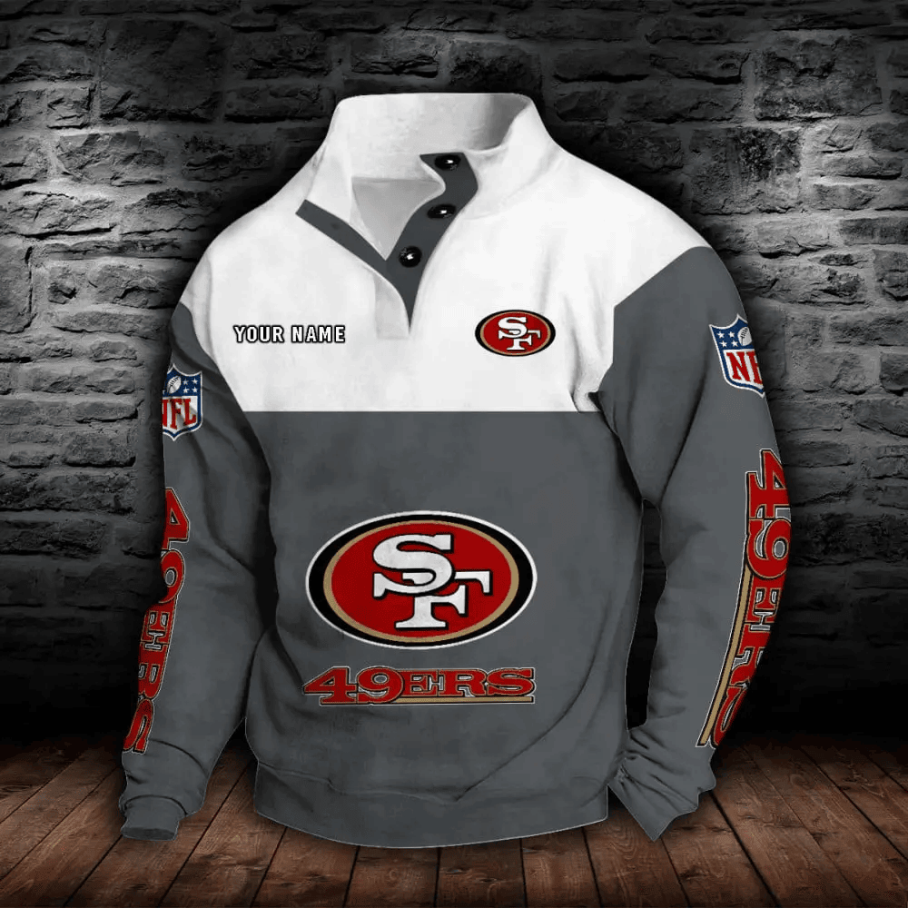 San Francisco 49ers NFL Sports Sweatshirt Colorful PB9YCIJ