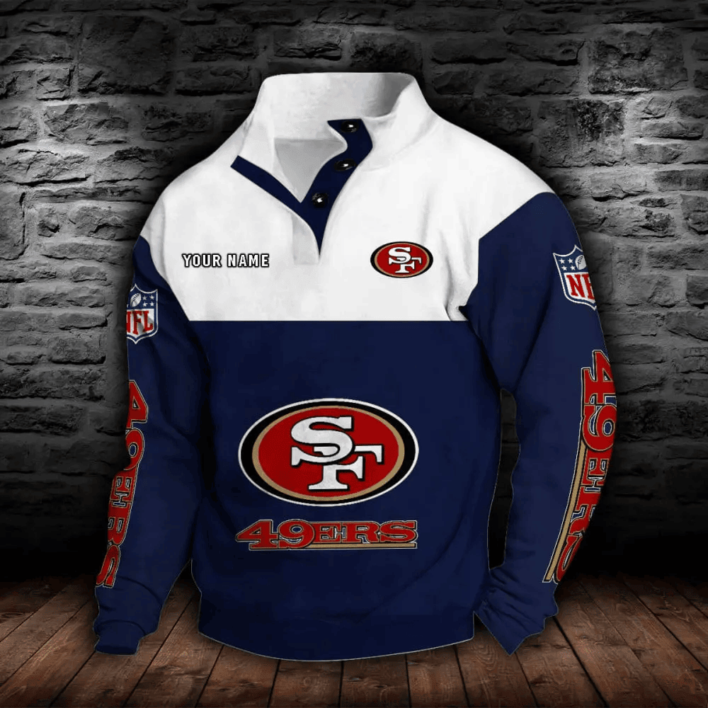 San Francisco 49ers NFL Sports Sweatshirt Colorful PB9YCIJ