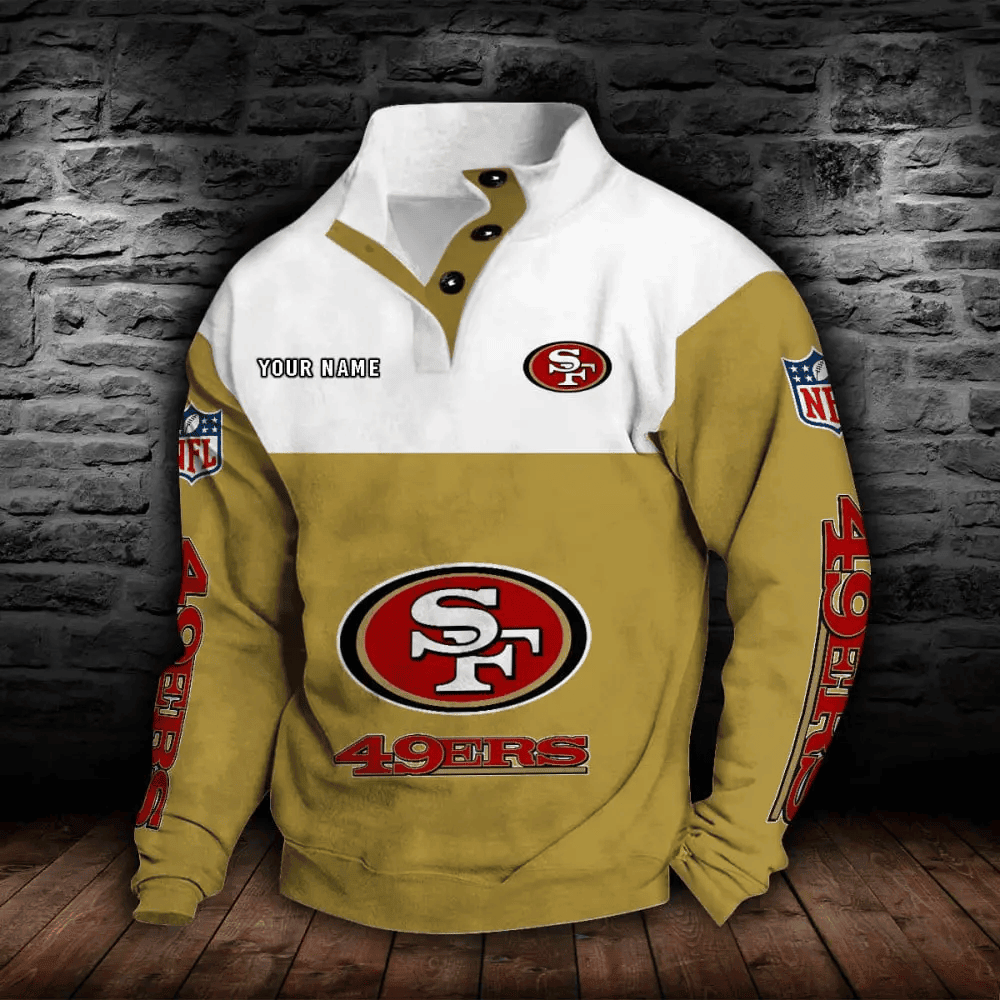 San Francisco 49ers NFL Sports Sweatshirt Colorful PB9YCIJ