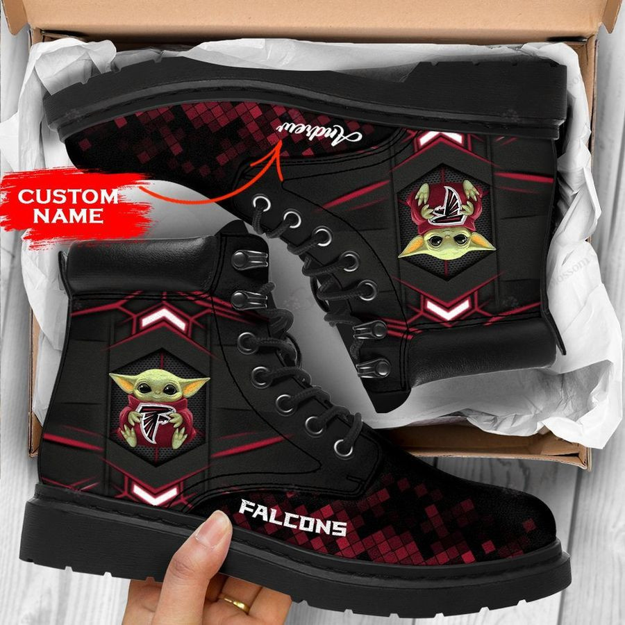 Atlanta Falcons Personalized TBL Boots BG34