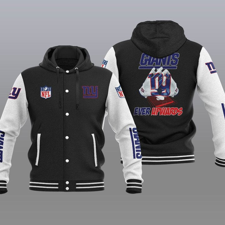 New York Giants Hooded Baseball Jacket 40