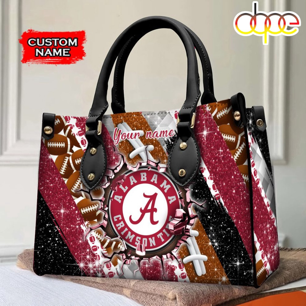 Alabama Crimson Tide (Your Name) Women 3D Handbag Nicegift DS67A
