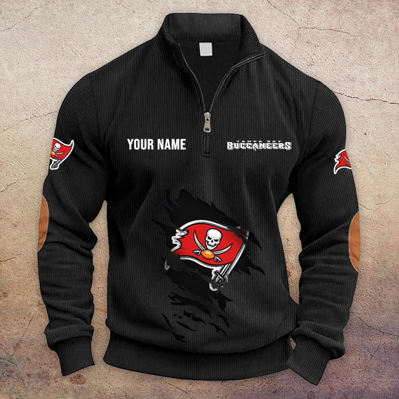 Tampa Bay Buccaneers Half-Zip Hoodie PBB4KRK