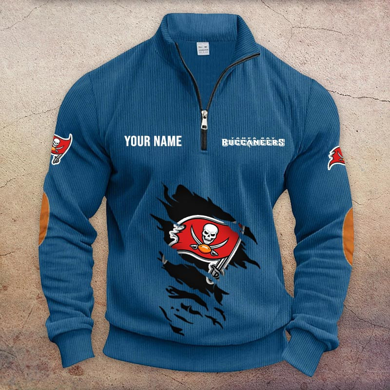 Tampa Bay Buccaneers Half-Zip Hoodie PBB4KRK