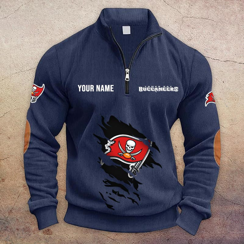 Tampa Bay Buccaneers Half-Zip Hoodie PBB4KRK