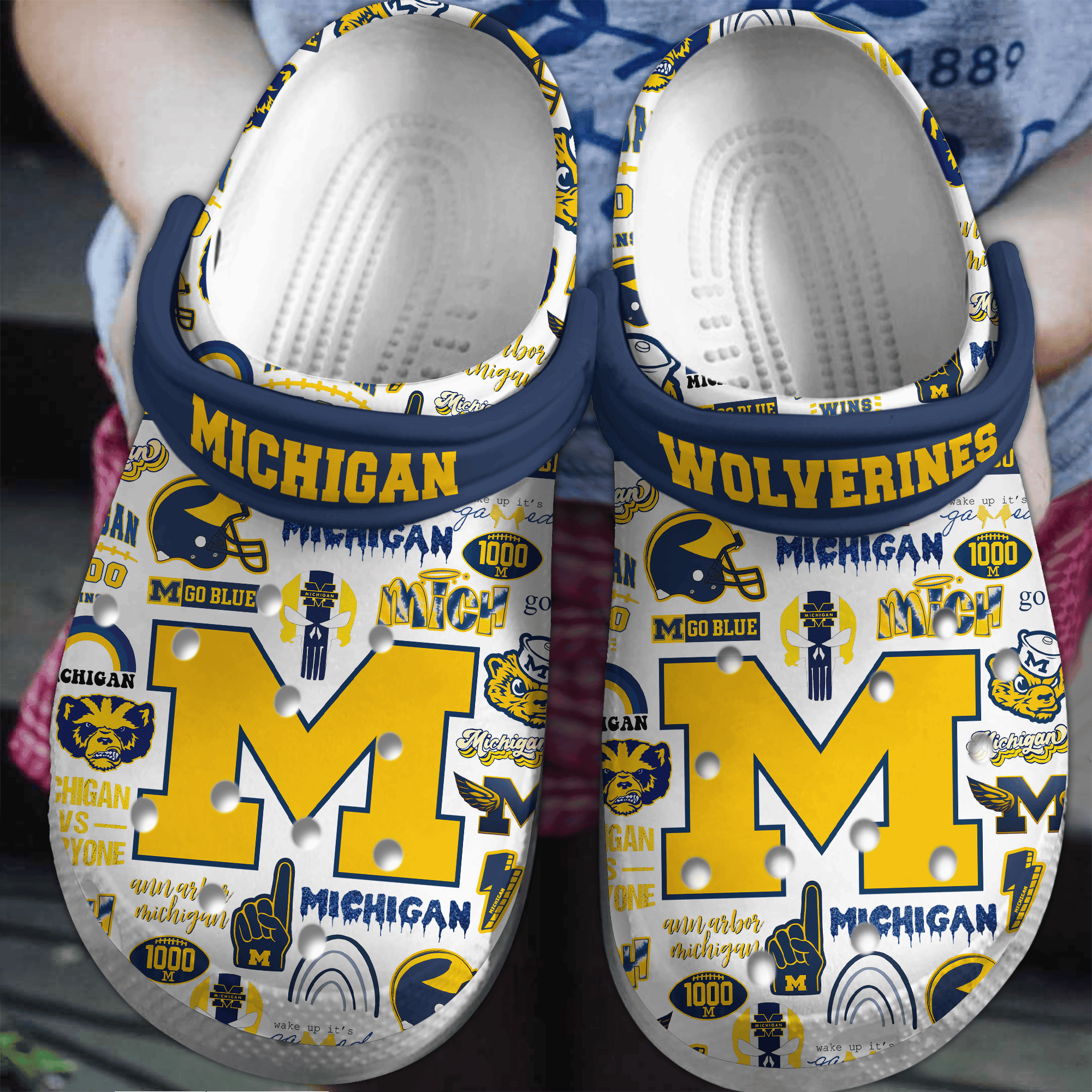 Michigan Wolverines Personalized Limited Clog HM25D