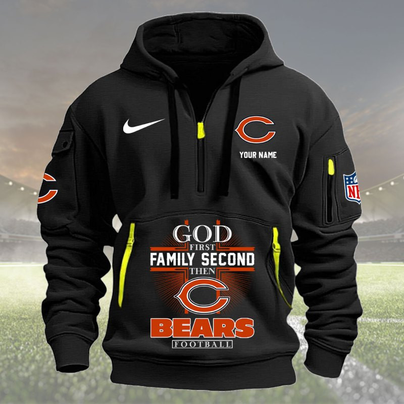 Chicago Bears Heavy Hoodies AZHEAVY46V
