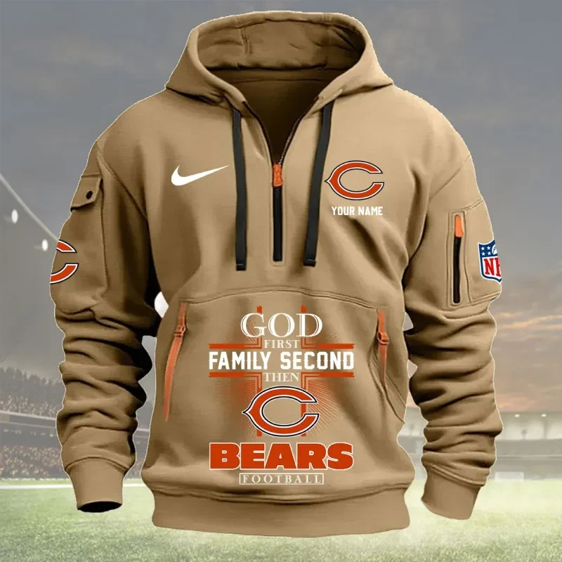 Chicago Bears Heavy Hoodies PB1AUGN