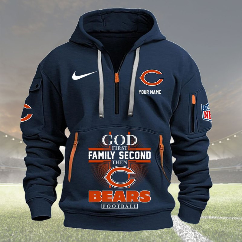 Chicago Bears Heavy Hoodies PB1AUGN
