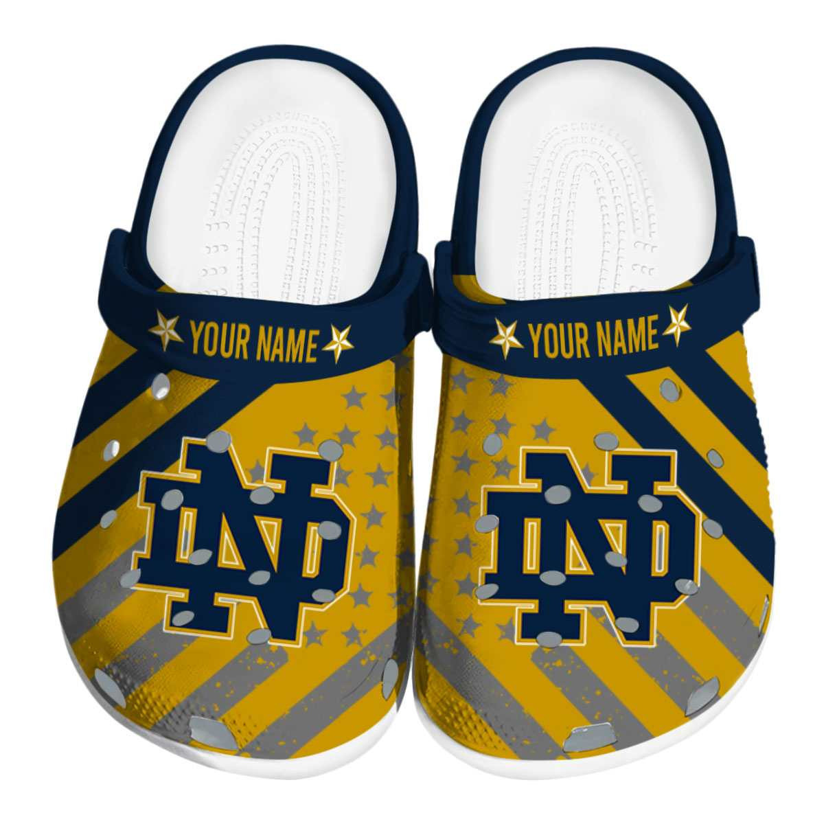 Notre Dame Personalized Limited Clog PB1ZUB1