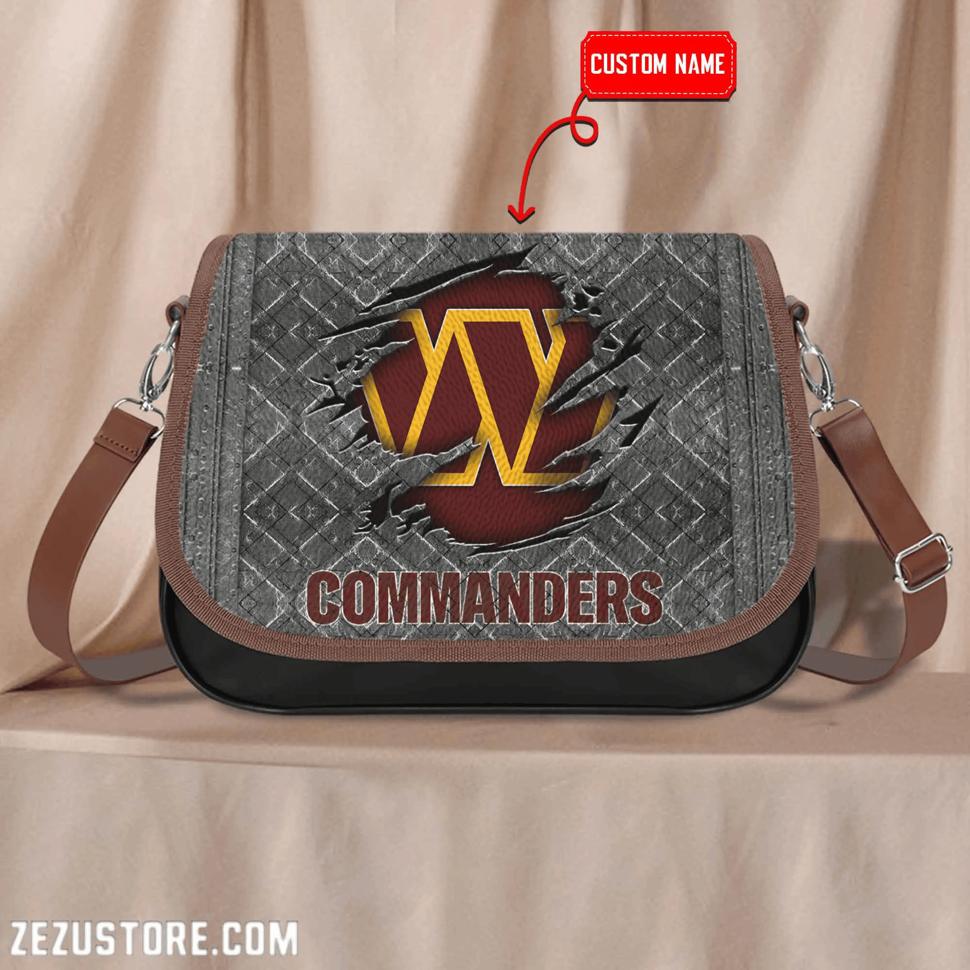 Washington Commanders NFL M01 Leather Bag ANZM01LB064