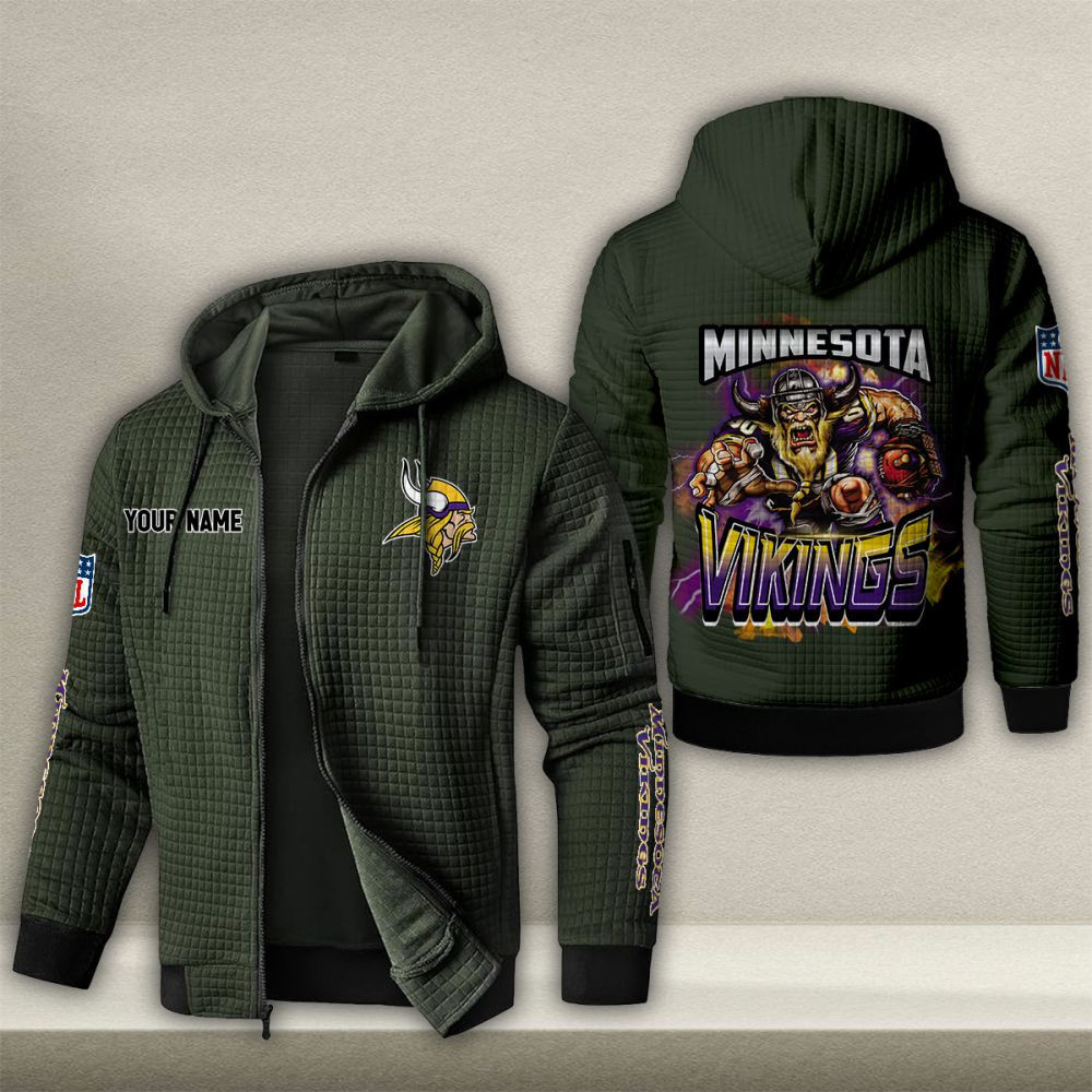 Minnesota Vikings Zip Hoodie PB5KOO2