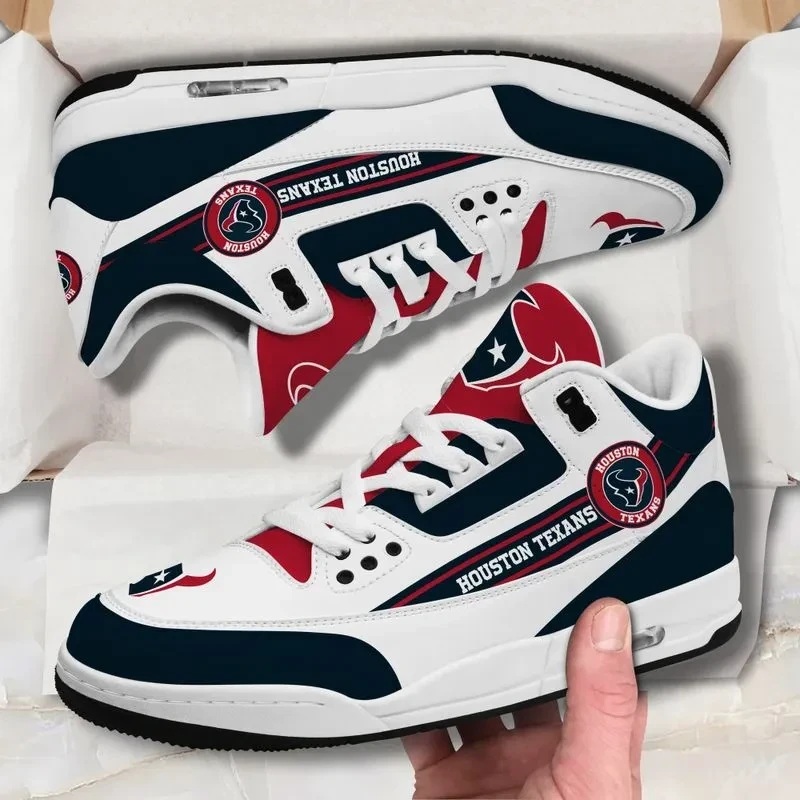 Houston Texans Basic Leather JD03 Shoes Men and Women AZ0001MIU