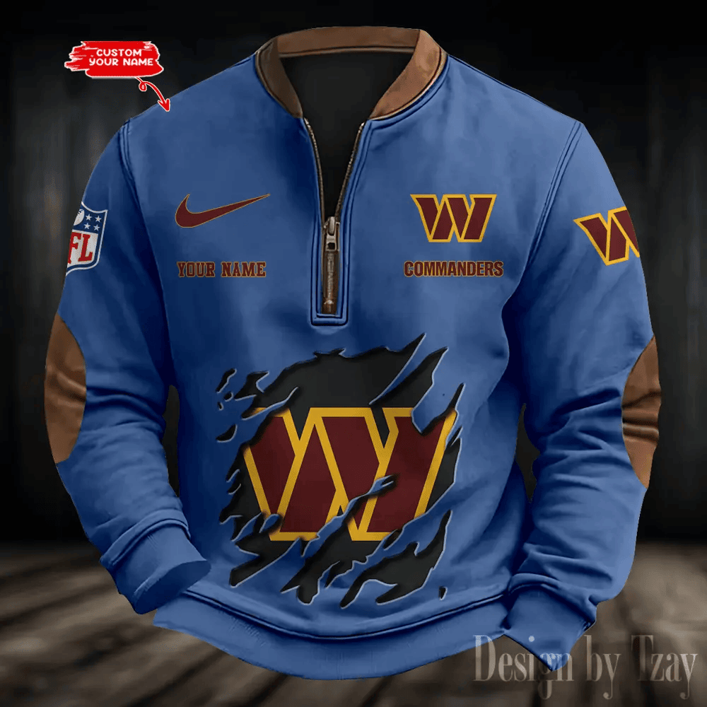Washington Commanders Print Vintage Sweatshirt PBY1ERP