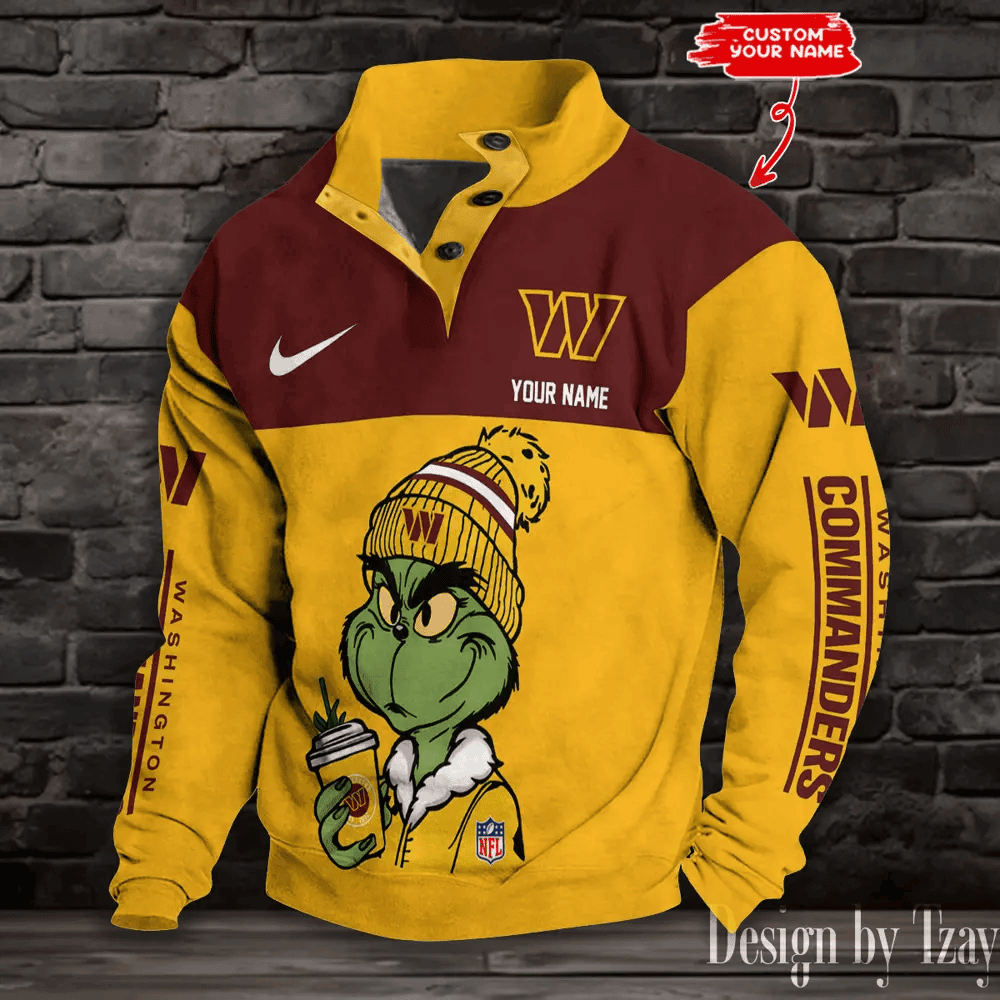Washington Commanders Sport Print Sweatshirt S9DBSCH727