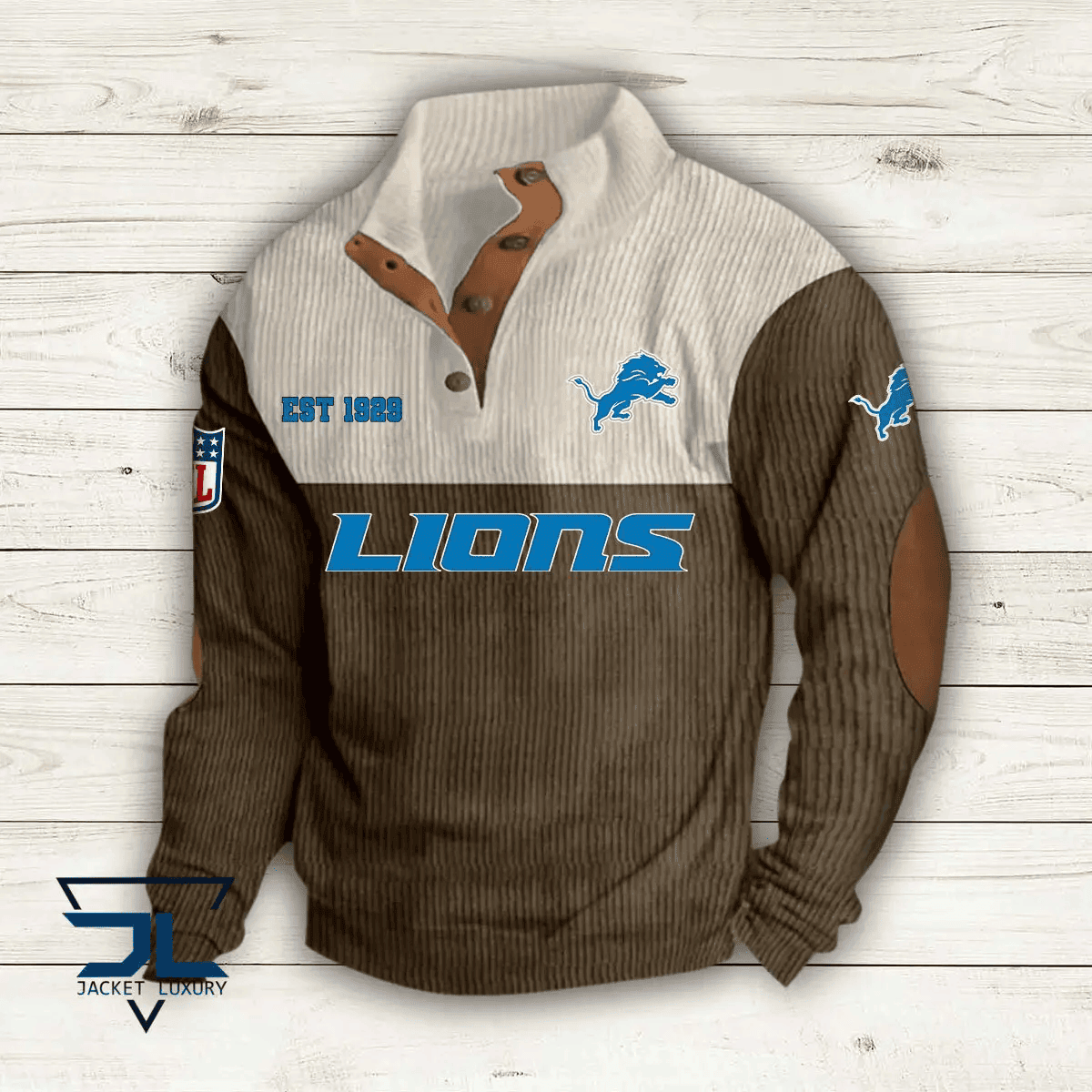 Detroit Lions Sports Sweatshirt Hoodie PBKMQF5