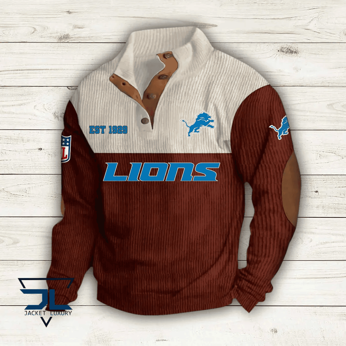 Detroit Lions Sports Sweatshirt Hoodie PBKMQF5