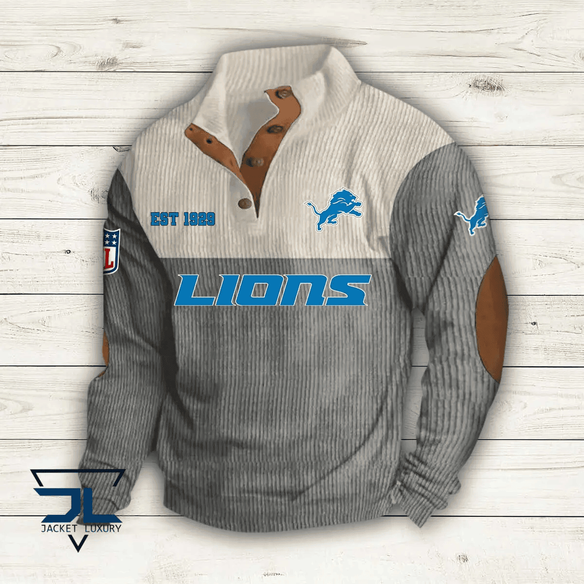Detroit Lions Sports Sweatshirt Hoodie PBKMQF5