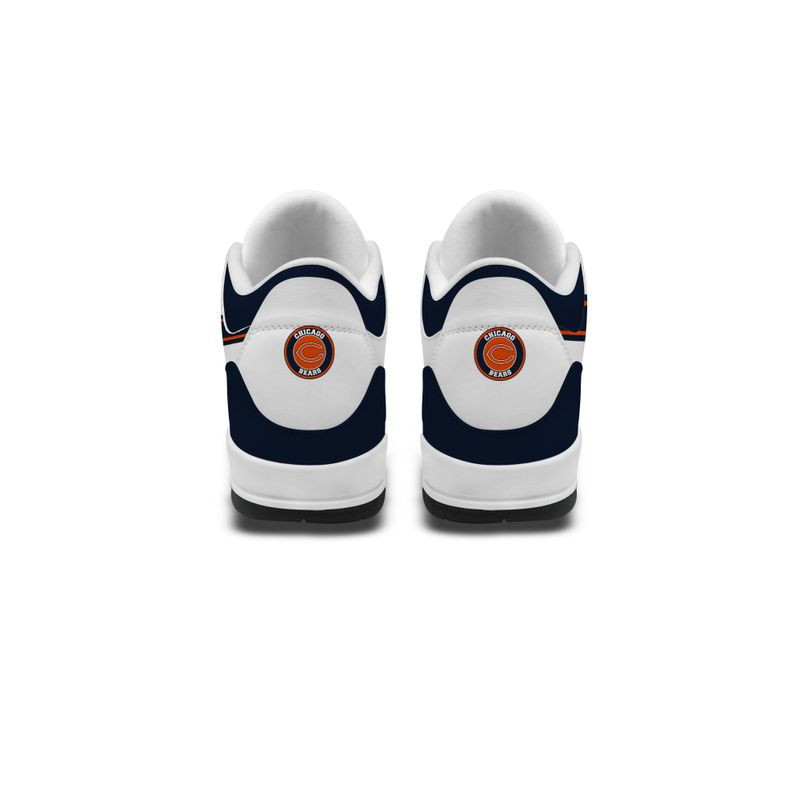 Chicago Bears Basic Leather JD03 Shoes Men and Women PBUU7SK