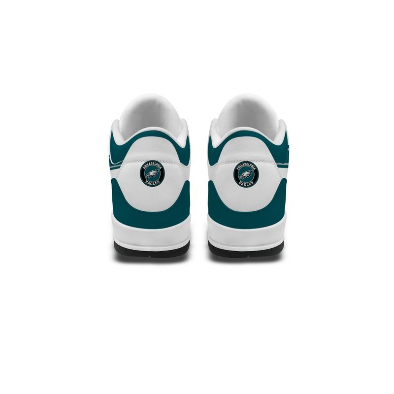 Philadelphia Eagles Basic Leather JD03 Shoes Men and Women PB7DJHA