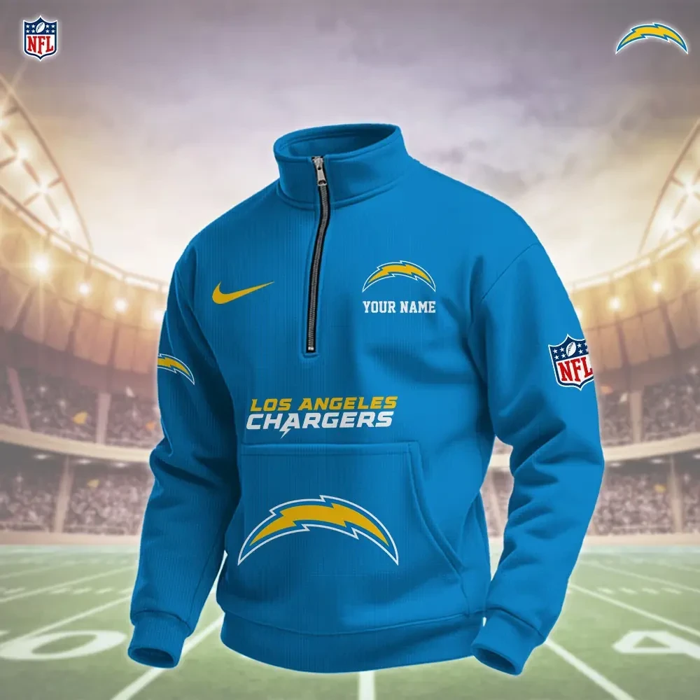 Los Angeles Chargers Pullover Half Zipper