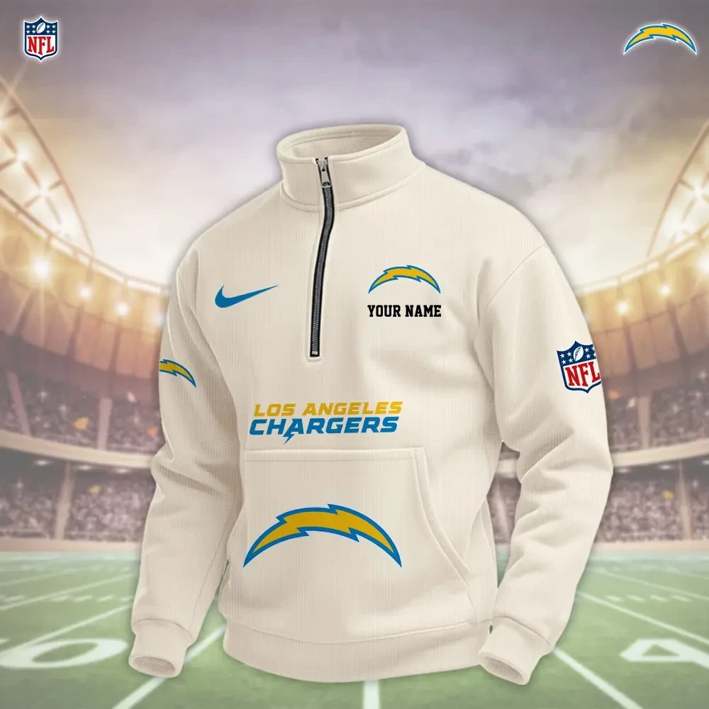 Los Angeles Chargers Pullover Half Zipper