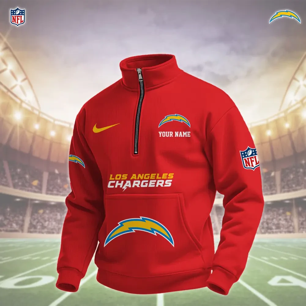 Los Angeles Chargers Pullover Half Zipper