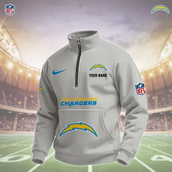 Los Angeles Chargers Pullover Half Zipper
