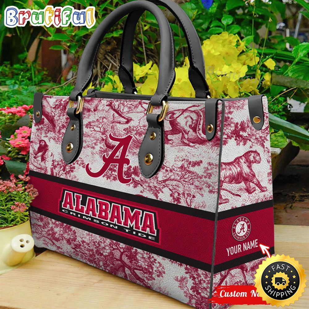 Alabama Crimson Tide (Your Name) Women 3D Handbag Nicegift AL1V56